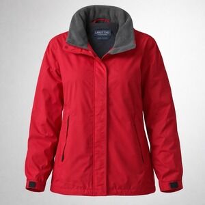 Lands' End Squall Gore-Tex Insulated Jacket Red Women's 14–16